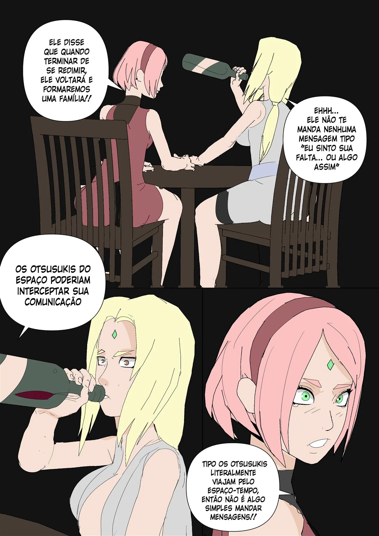 Sarada Piranha em Busca do Mangekyo Sharingan: Tudo pela Pica do Poder em HQ Brasileiro Sarada Piranha em Busca do Mangekyo Sharingan: Tudo pela Pica do Poder em HQ Brasileiro