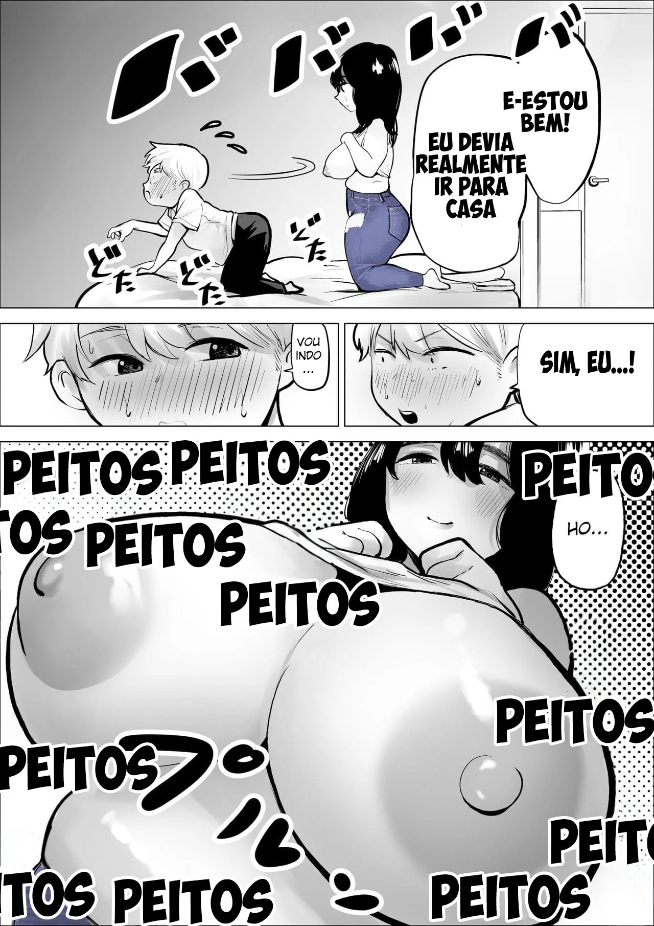 "Seduzida pela Safada da Irmã do meu Parceiro" em hentai HQ "Seduzida pela Safada da Irmã do meu Parceiro" em hentai HQ