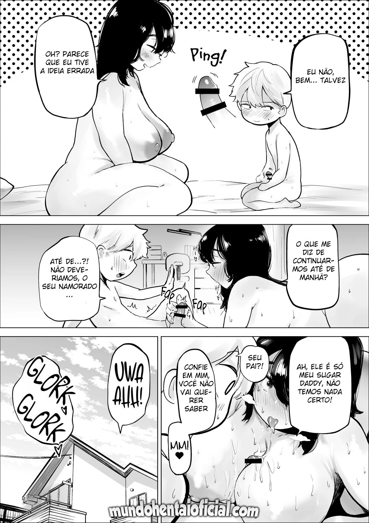 "Seduzida pela Safada da Irmã do meu Parceiro" em hentai HQ "Seduzida pela Safada da Irmã do meu Parceiro" em hentai HQ