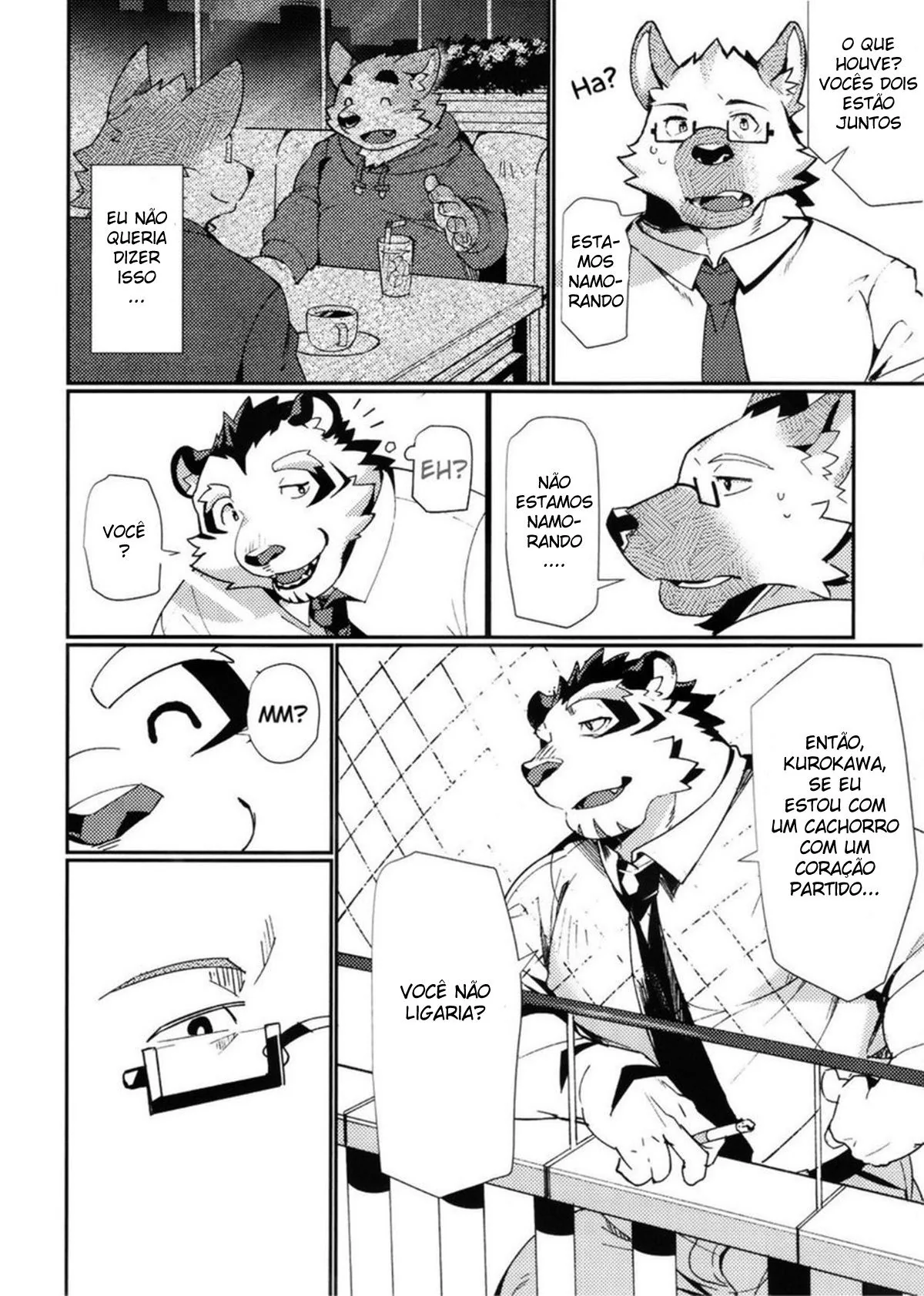 Segredos e Escândalos no Escritório: A Piranha do Doujinshi" em HQ Brasileiro