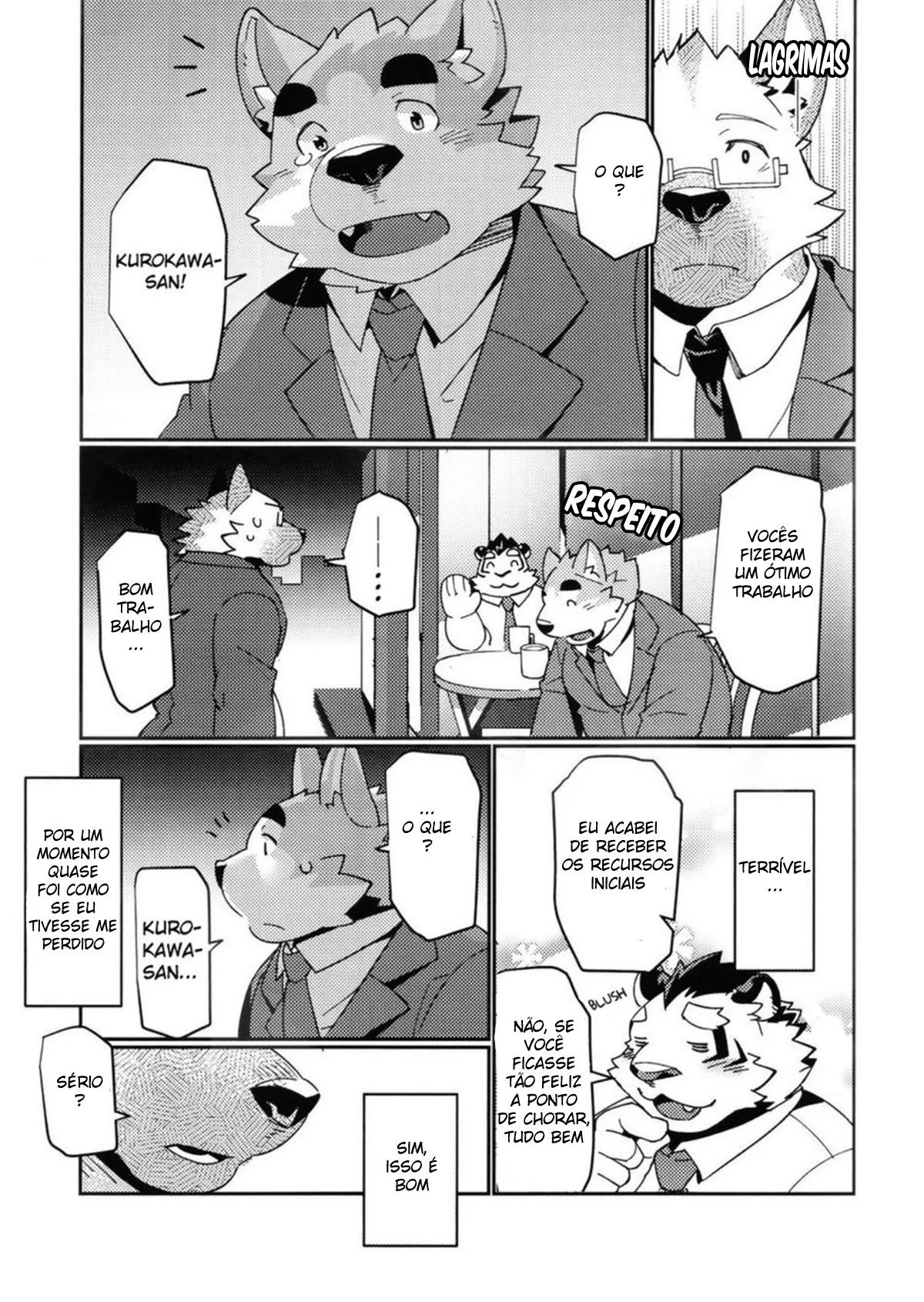 Segredos e Escândalos no Escritório: A Piranha do Doujinshi" em HQ Brasileiro