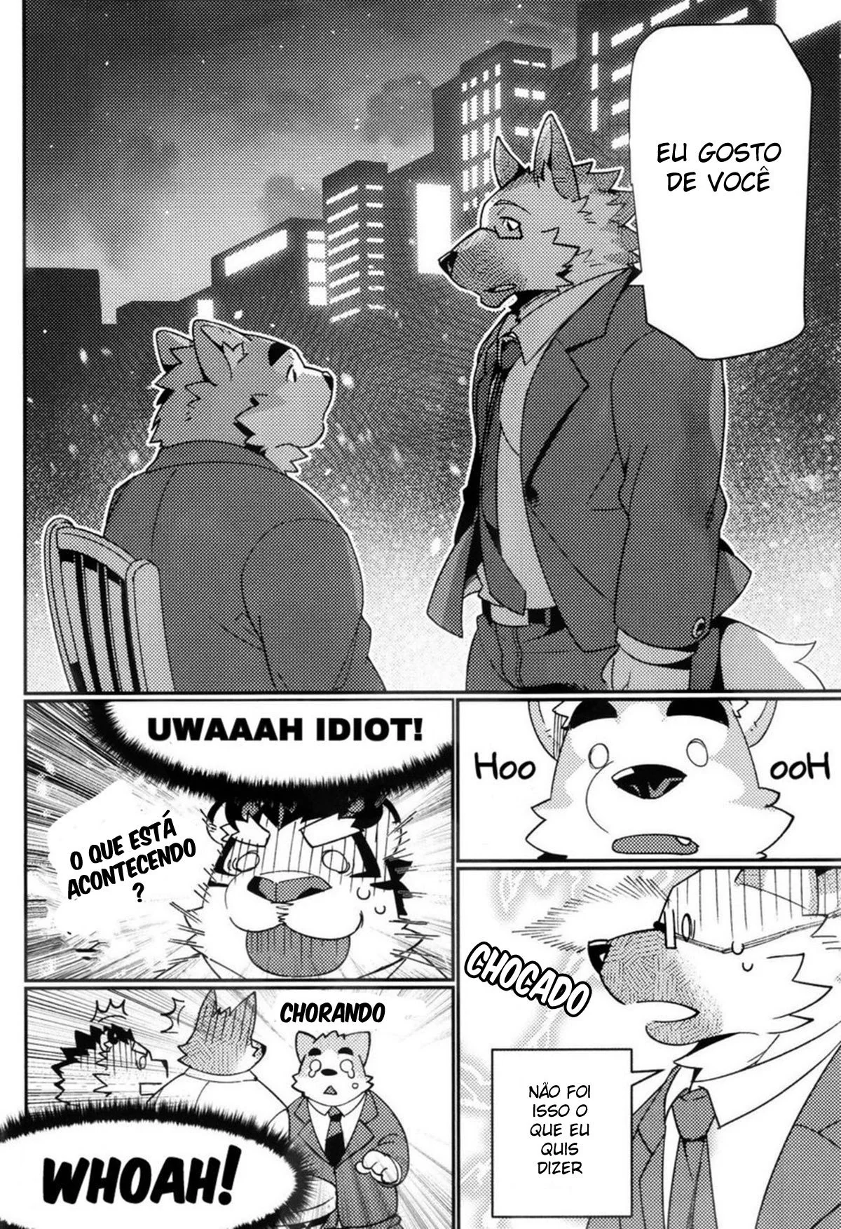 Segredos e Escândalos no Escritório: A Piranha do Doujinshi" em HQ Brasileiro