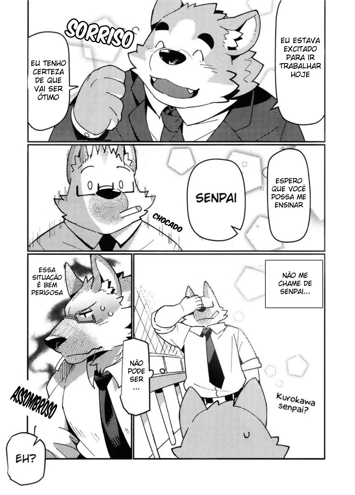 Segredos e Escândalos no Escritório: A Piranha do Doujinshi" em HQ Brasileiro