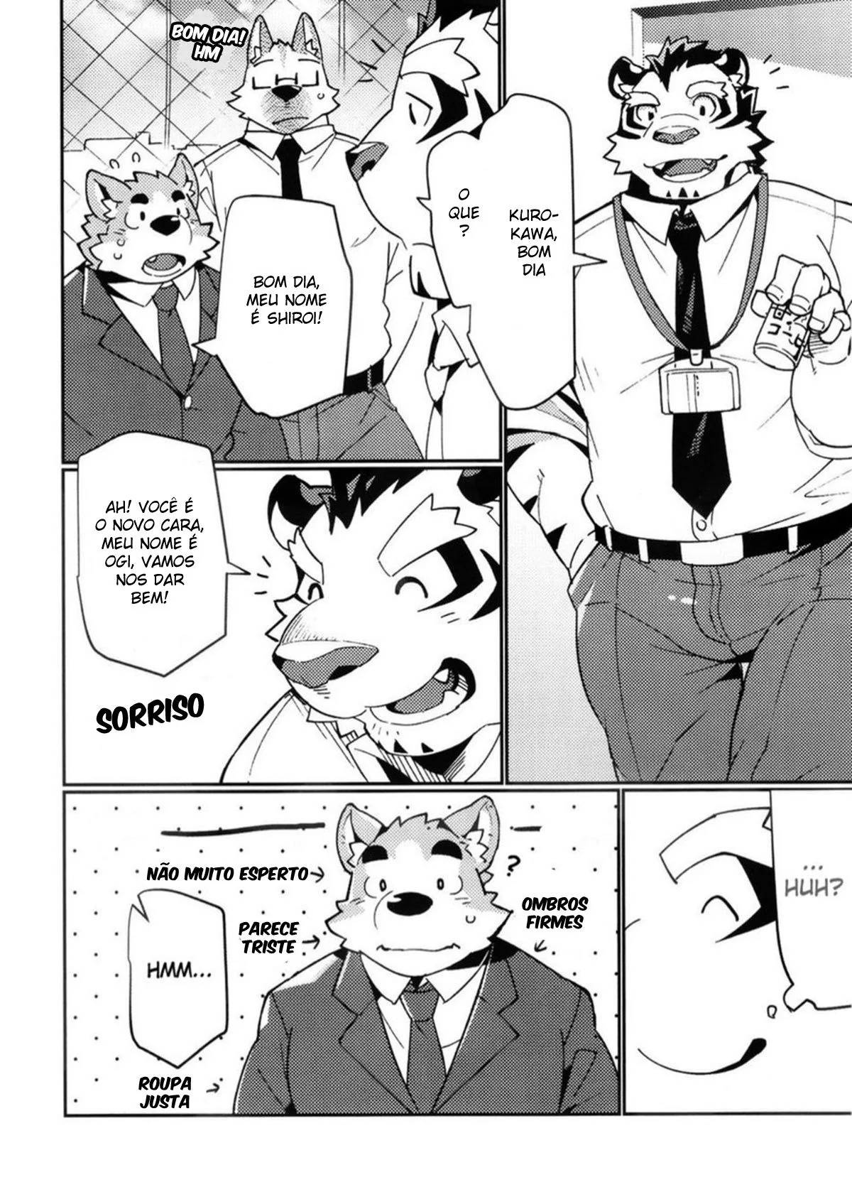 Segredos e Escândalos no Escritório: A Piranha do Doujinshi" em HQ Brasileiro