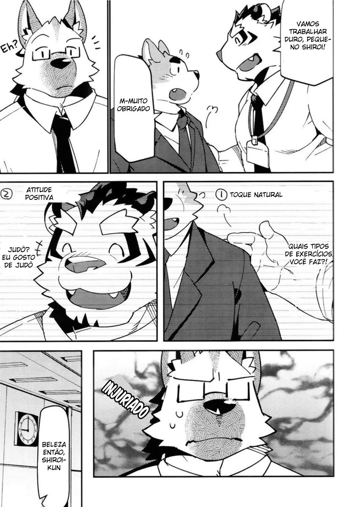 Segredos e Escândalos no Escritório: A Piranha do Doujinshi" em HQ Brasileiro