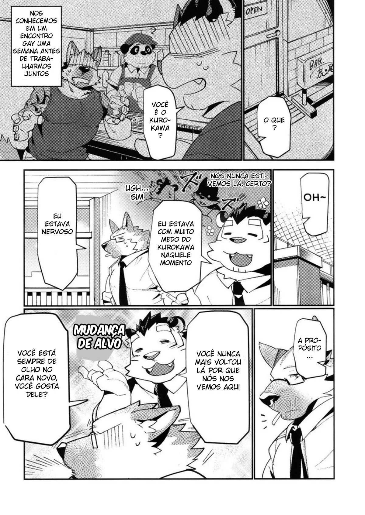 Segredos e Escândalos no Escritório: A Piranha do Doujinshi" em HQ Brasileiro