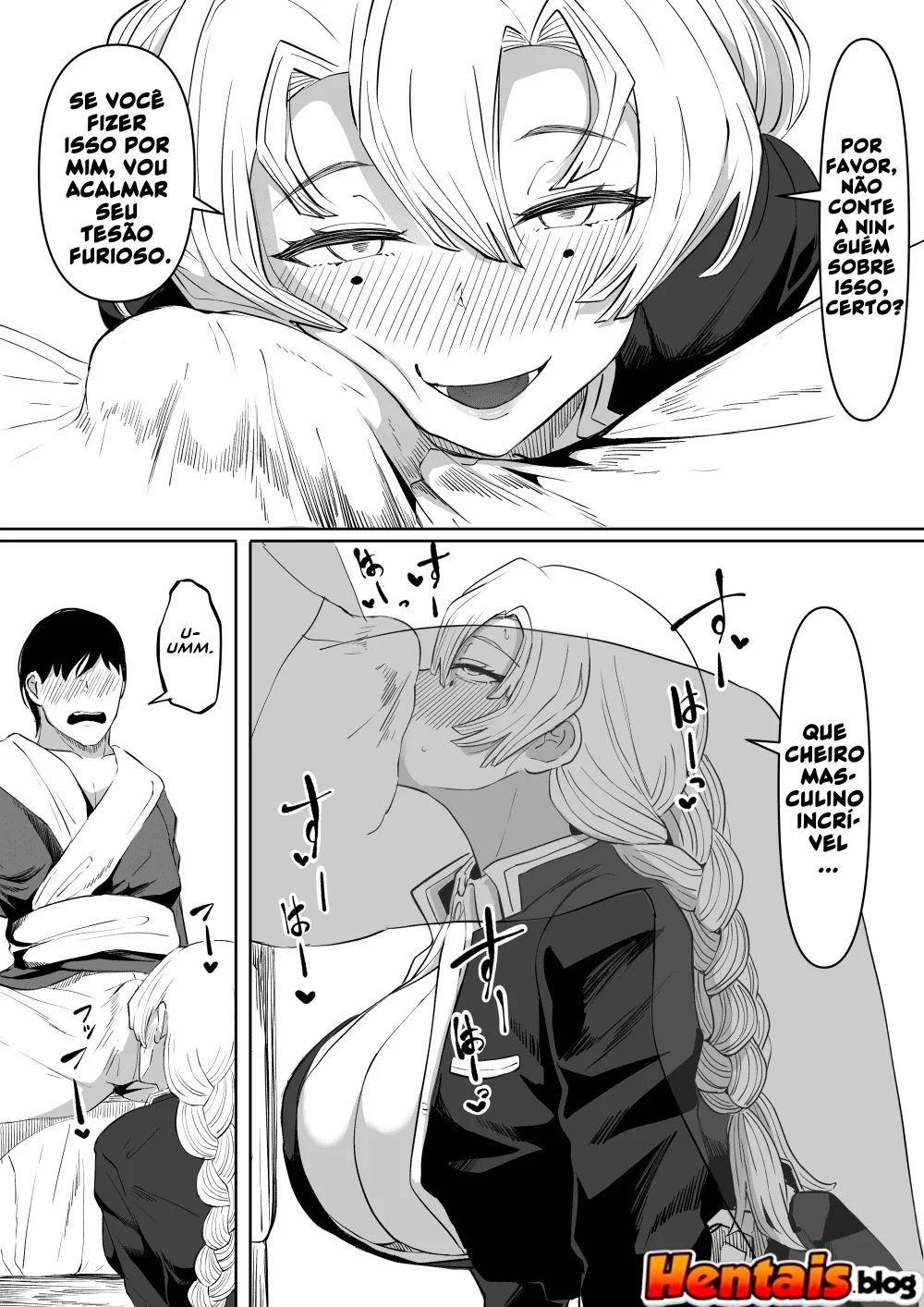 Senhora Kanroji: Uma Piranha Sedenta Por Rola em Hentai HQ