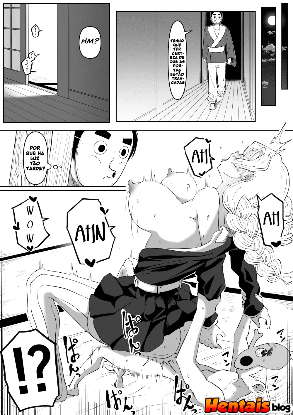 Senhora Kanroji: Uma Piranha Sedenta Por Rola em Hentai HQ