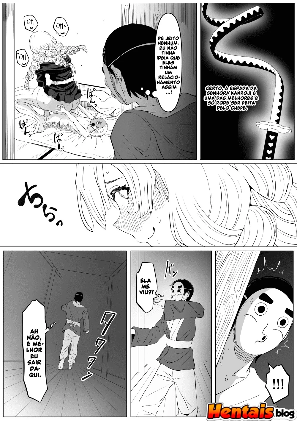 Senhora Kanroji: Uma Piranha Sedenta Por Rola em Hentai HQ