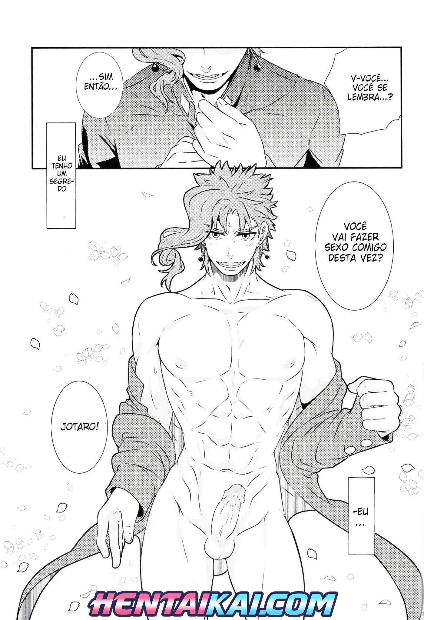 Sensibilidade nos mamilos: Raichi-kun gemendo de prazer! Em Hentai HQ Brasileiro