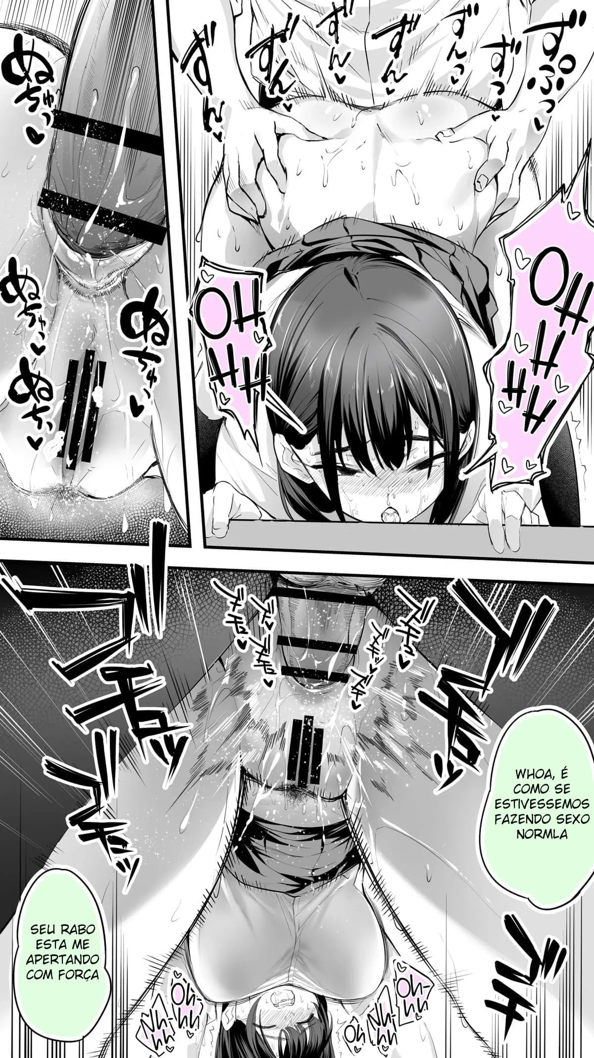 Sessões Sexuais Intensas: Hoshikawa-san e a Submissão aos Vibradores na Buceta - Hentai HQ Brasileiro