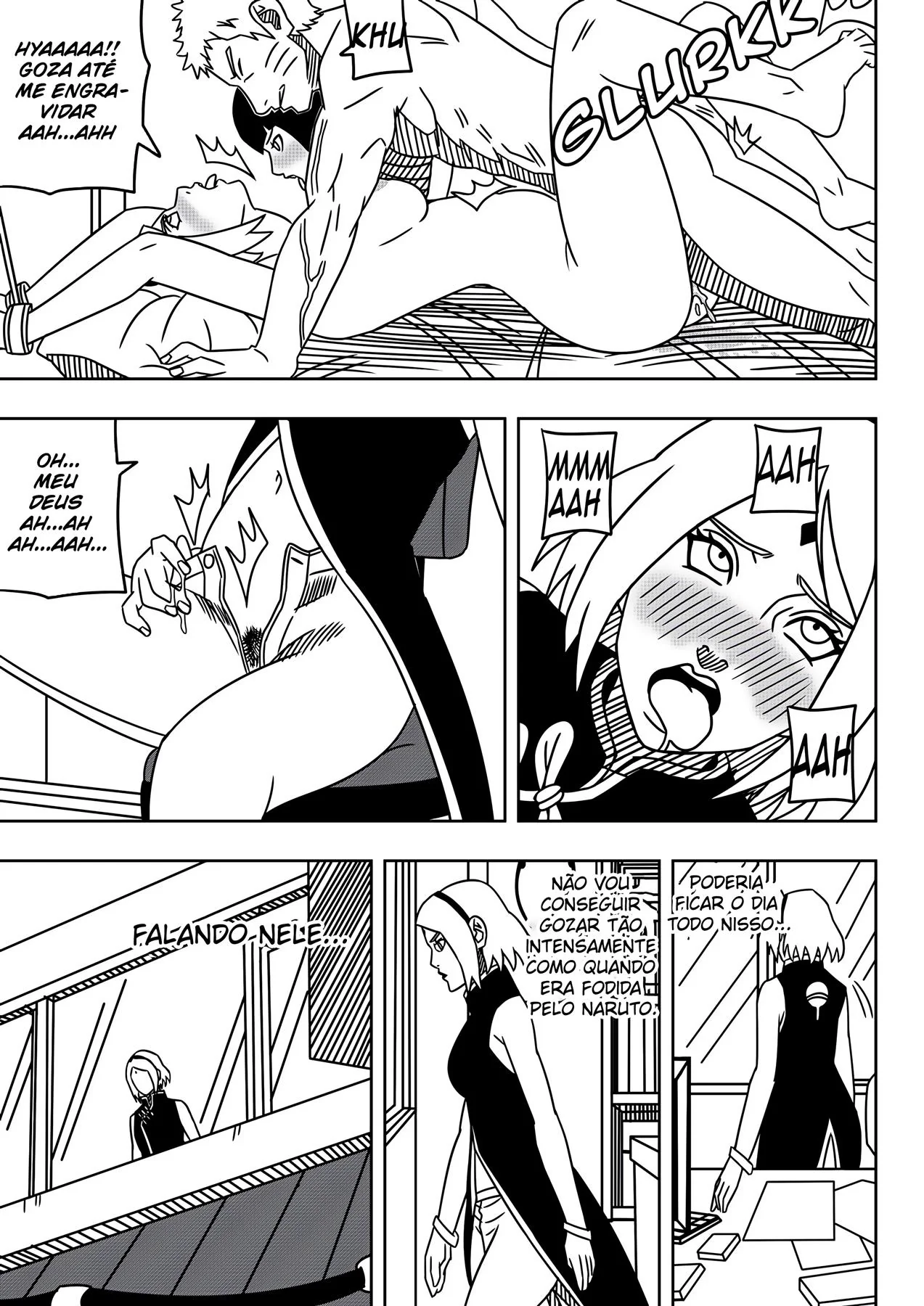 Shikamaru e sua pica esperta na Tsuchikage safada - Hentai HQ Brasileiro