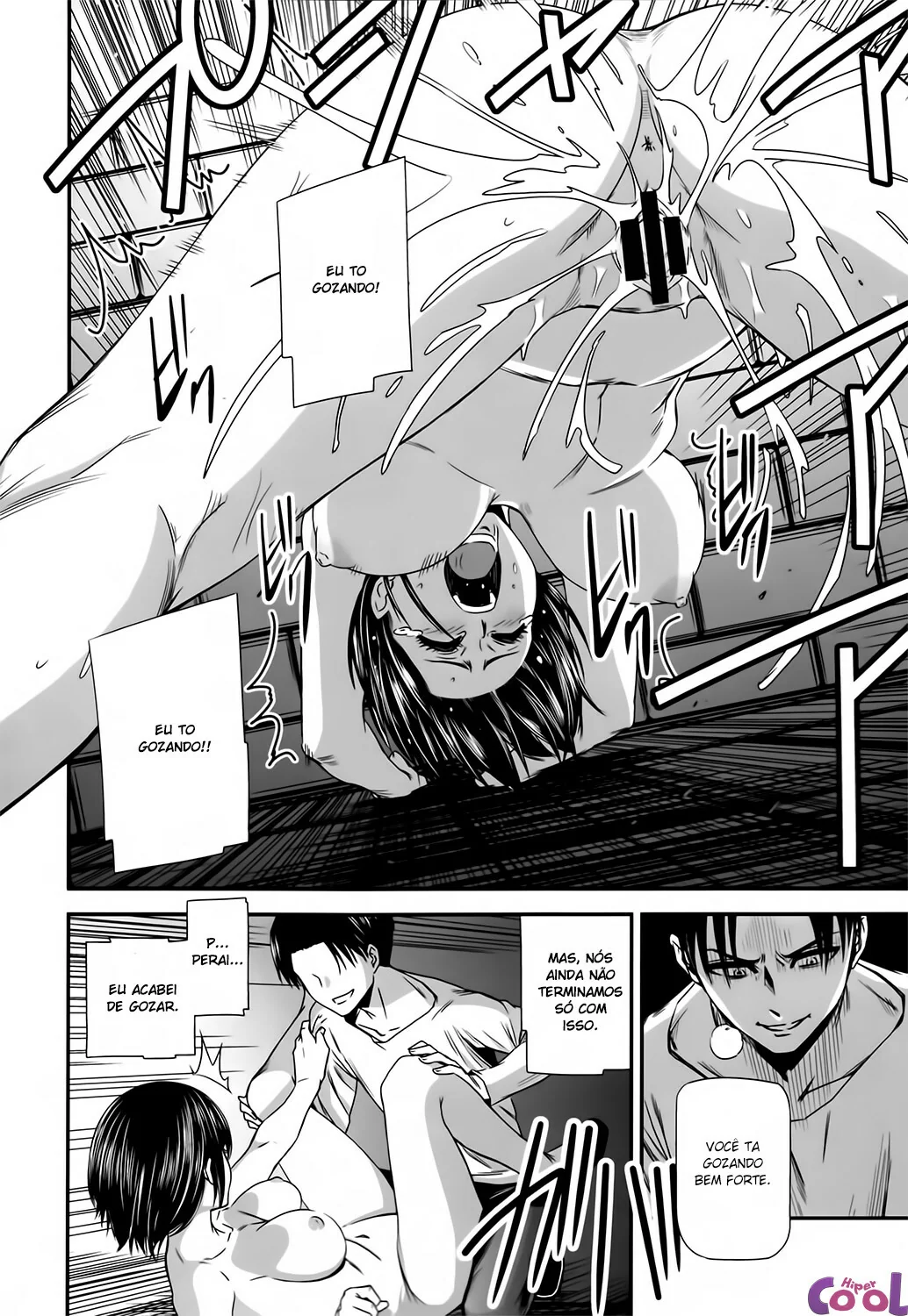 Shingeki no Kyojin Hentai: Estupro de Mikasa Ackerman - Bêbado Amarrando e Abusando da Piranha em HQ Brasileiro