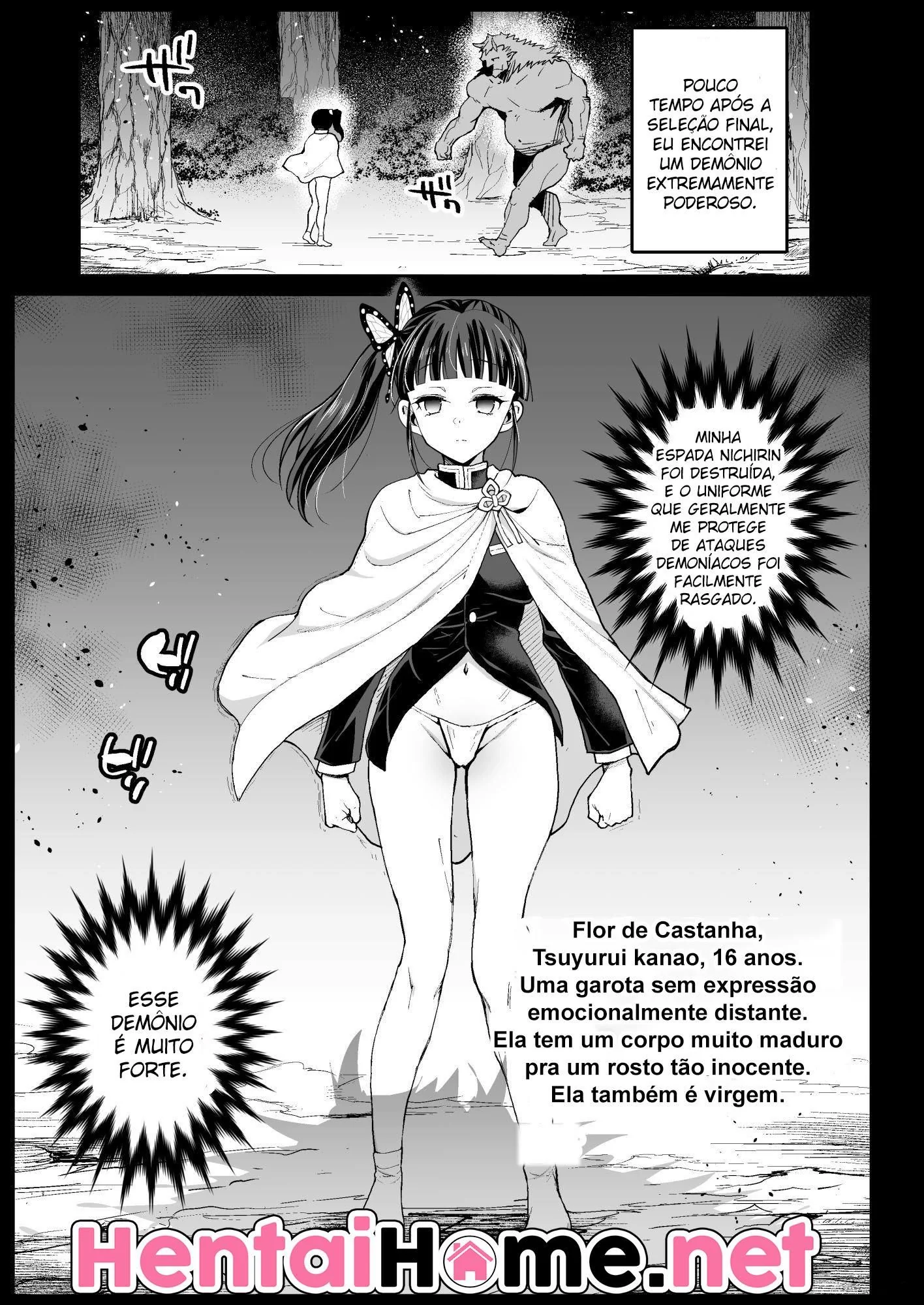 Shinobu, a Caçadora de Demônios com a Buceta Arrombada em Demon Slayer Hentai VL.2" - Em Hentai HQ Brasileiro
