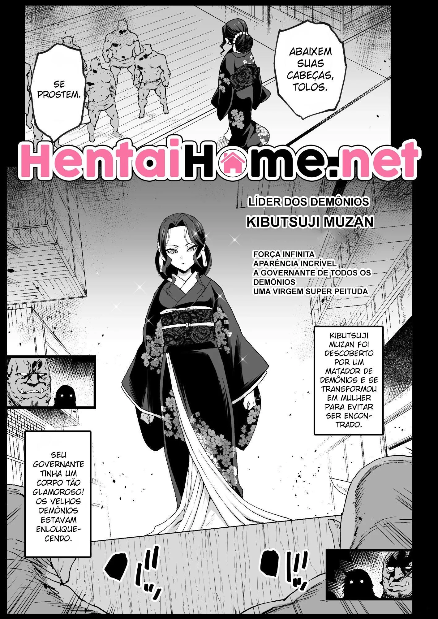 Shinobu, a Piranha dos Demônios: Buceta Arrombada VL.3 em Hentai HQ Brasileiro