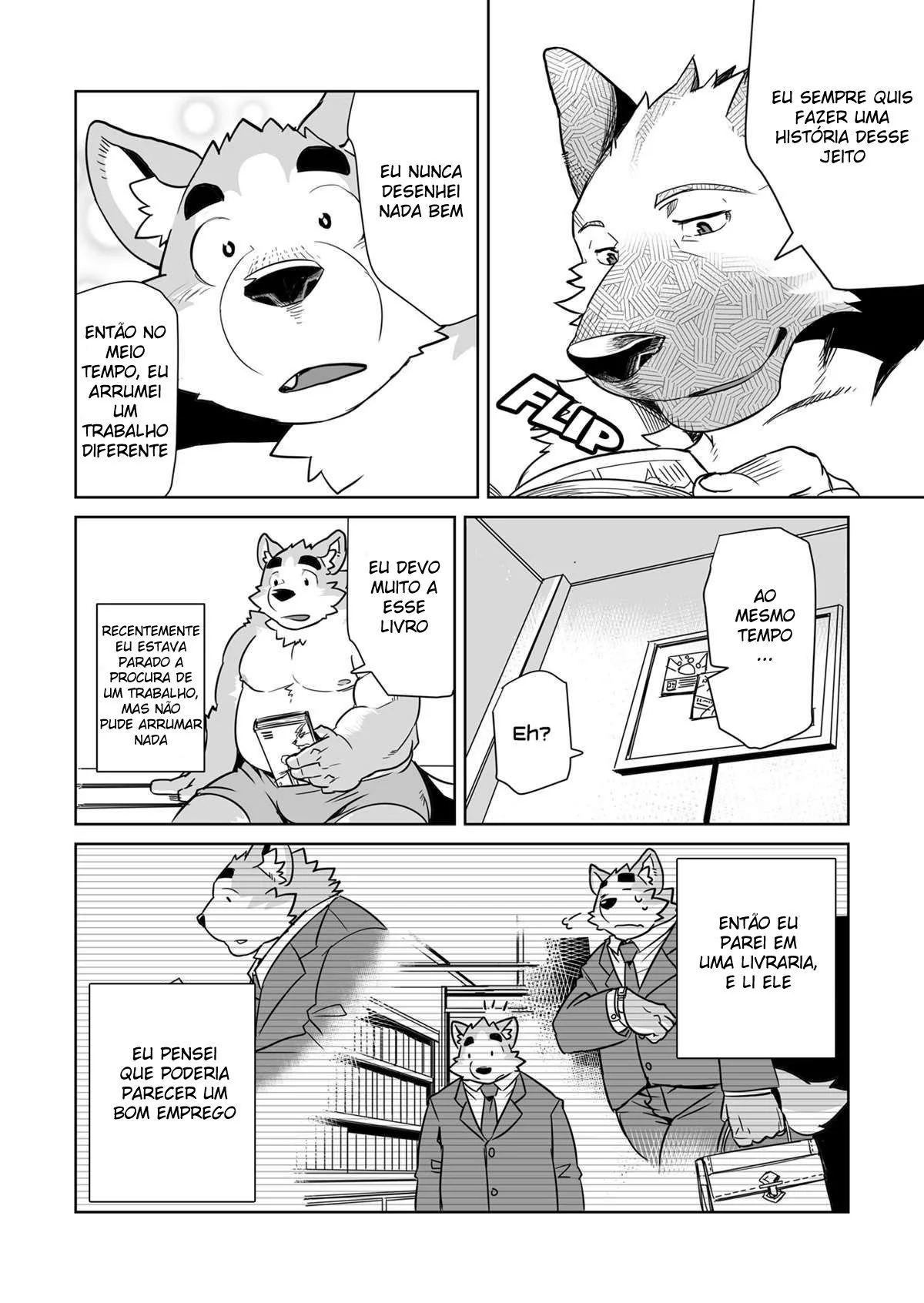 Shiroi e a Descoberta Excitante em um Encontro às Cegas" em Quadrinhos de Sexo Hentai