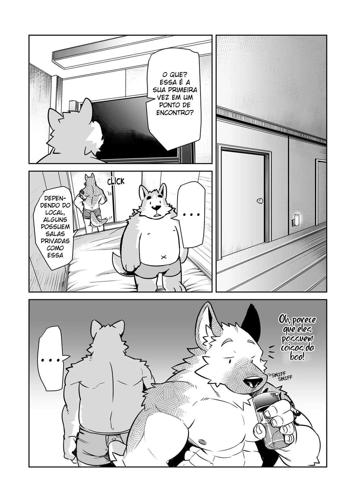 Shiroi e a Descoberta Excitante em um Encontro às Cegas" em Quadrinhos de Sexo Hentai