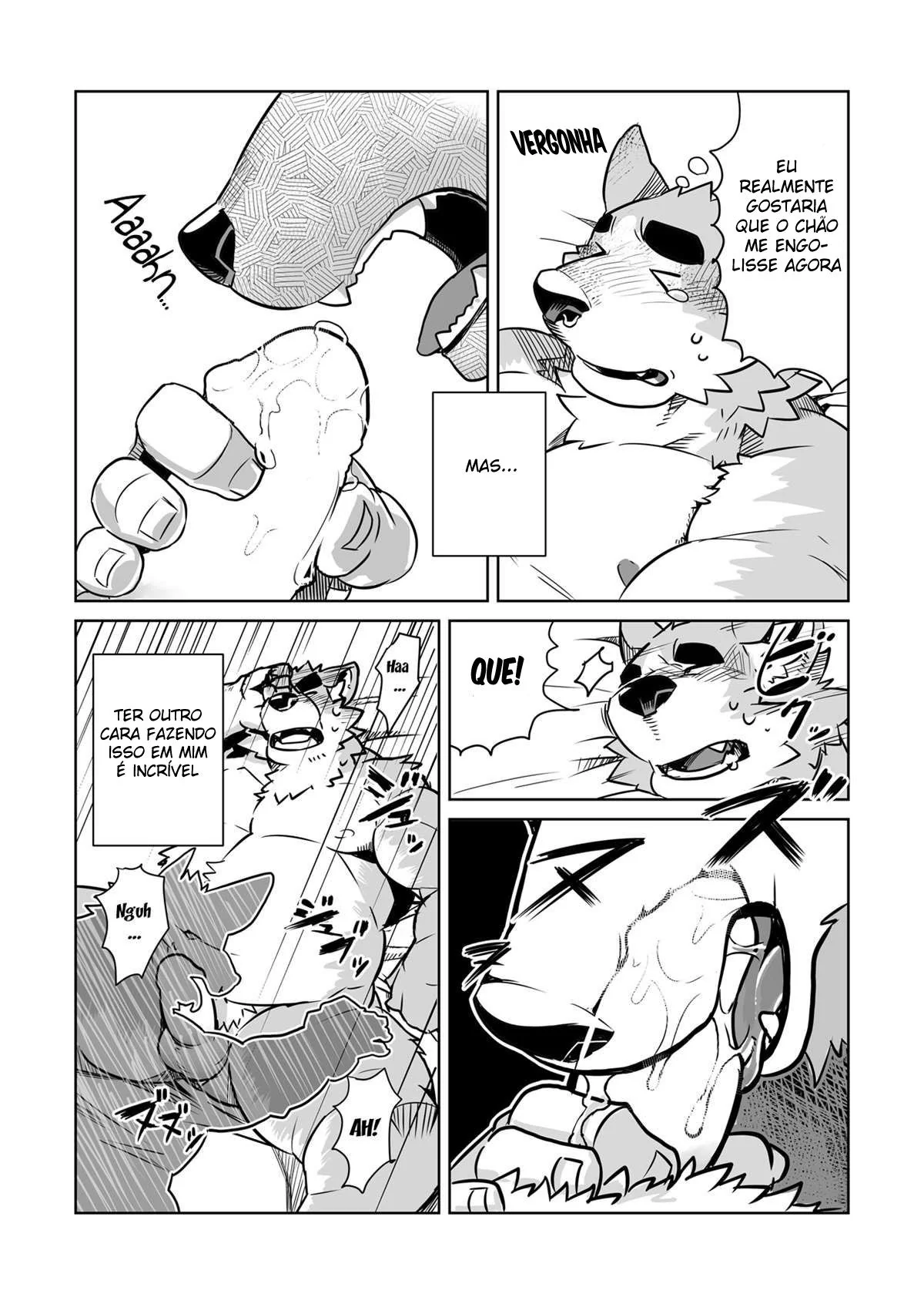 Shiroi e a Descoberta Excitante em um Encontro às Cegas" em Quadrinhos de Sexo Hentai