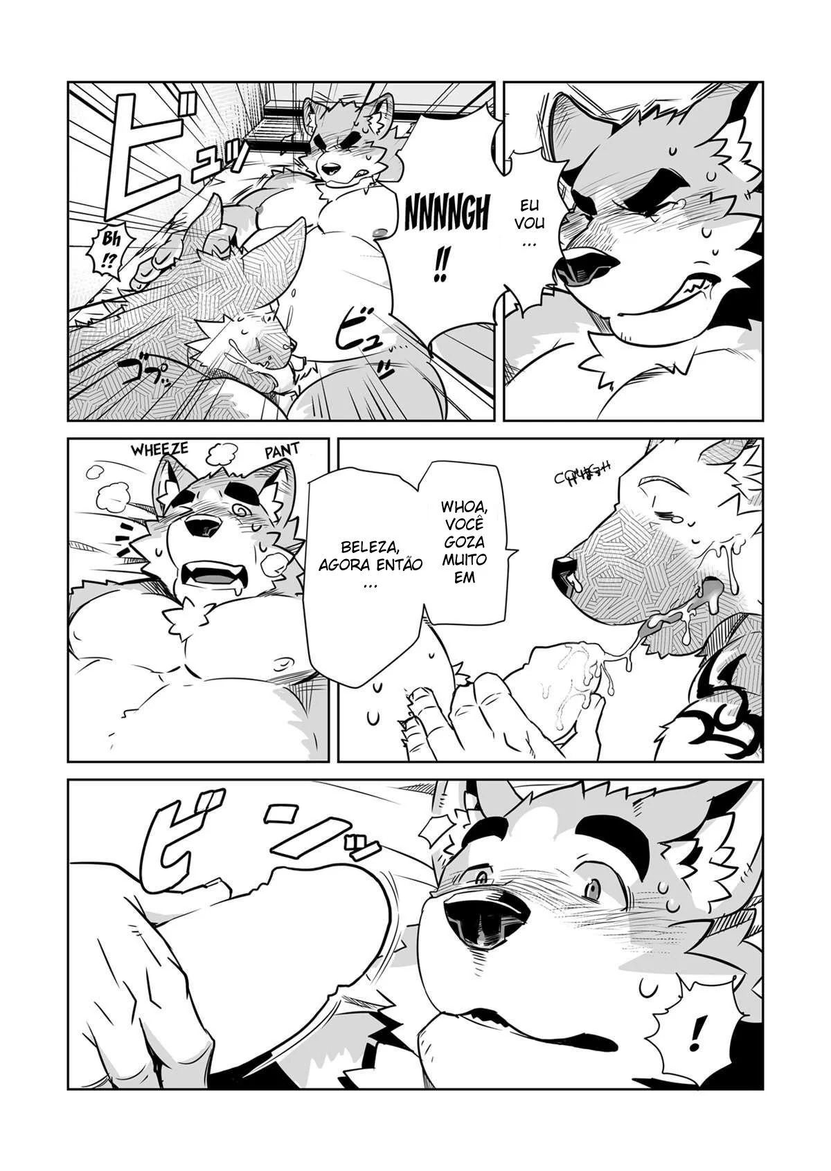 Shiroi e a Descoberta Excitante em um Encontro às Cegas" em Quadrinhos de Sexo Hentai