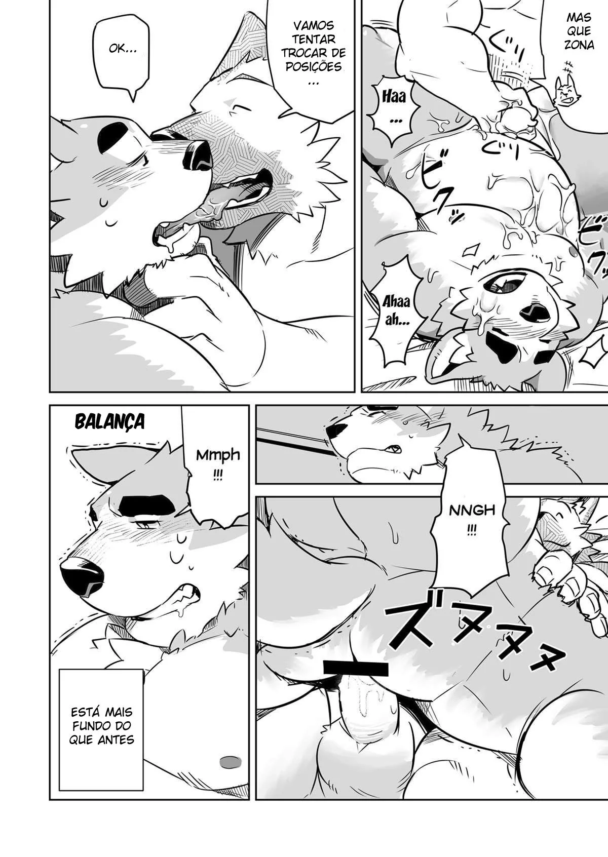 Shiroi e a Descoberta Excitante em um Encontro às Cegas" em Quadrinhos de Sexo Hentai