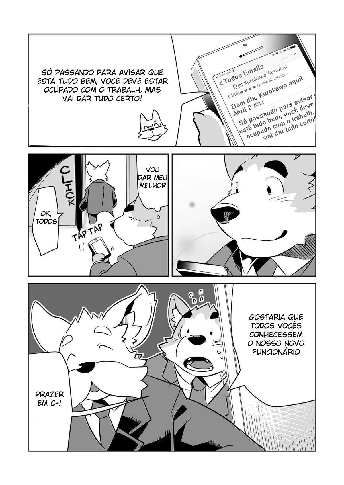 Shiroi e a Descoberta Excitante em um Encontro às Cegas" em Quadrinhos de Sexo Hentai