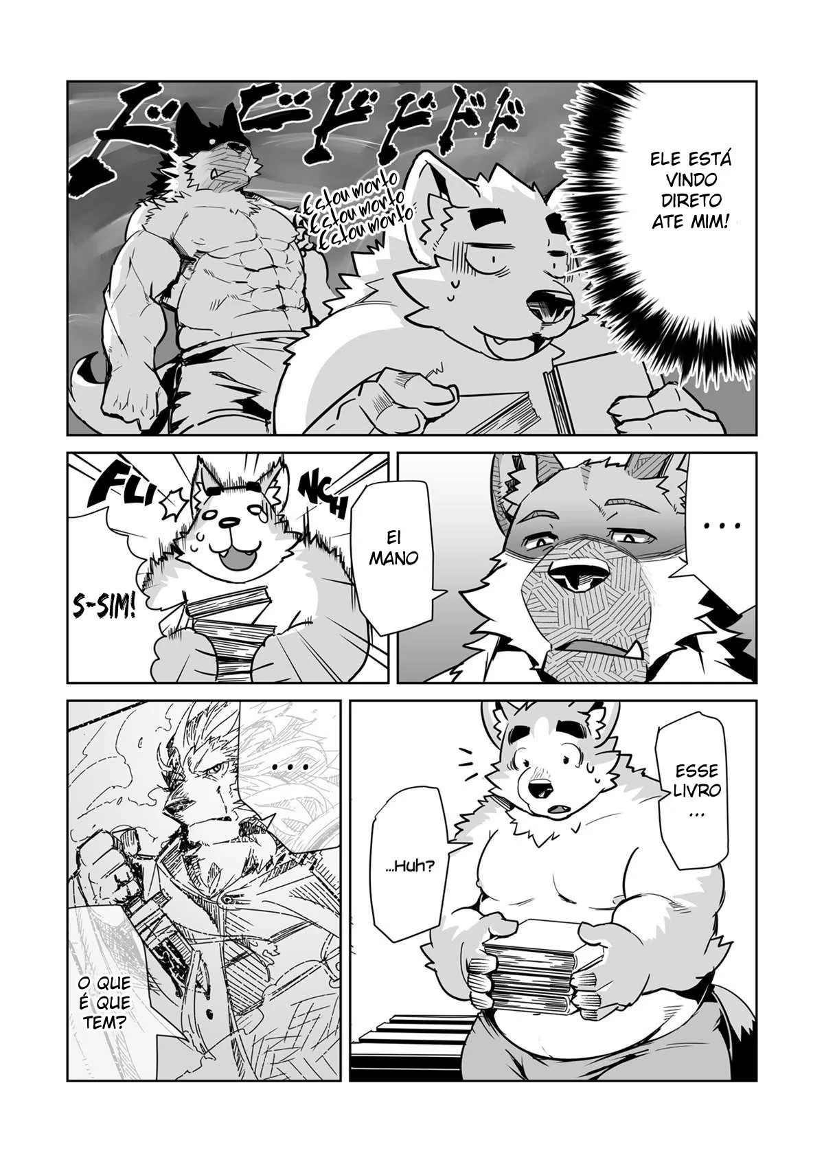 Shiroi e a Descoberta Excitante em um Encontro às Cegas" em Quadrinhos de Sexo Hentai