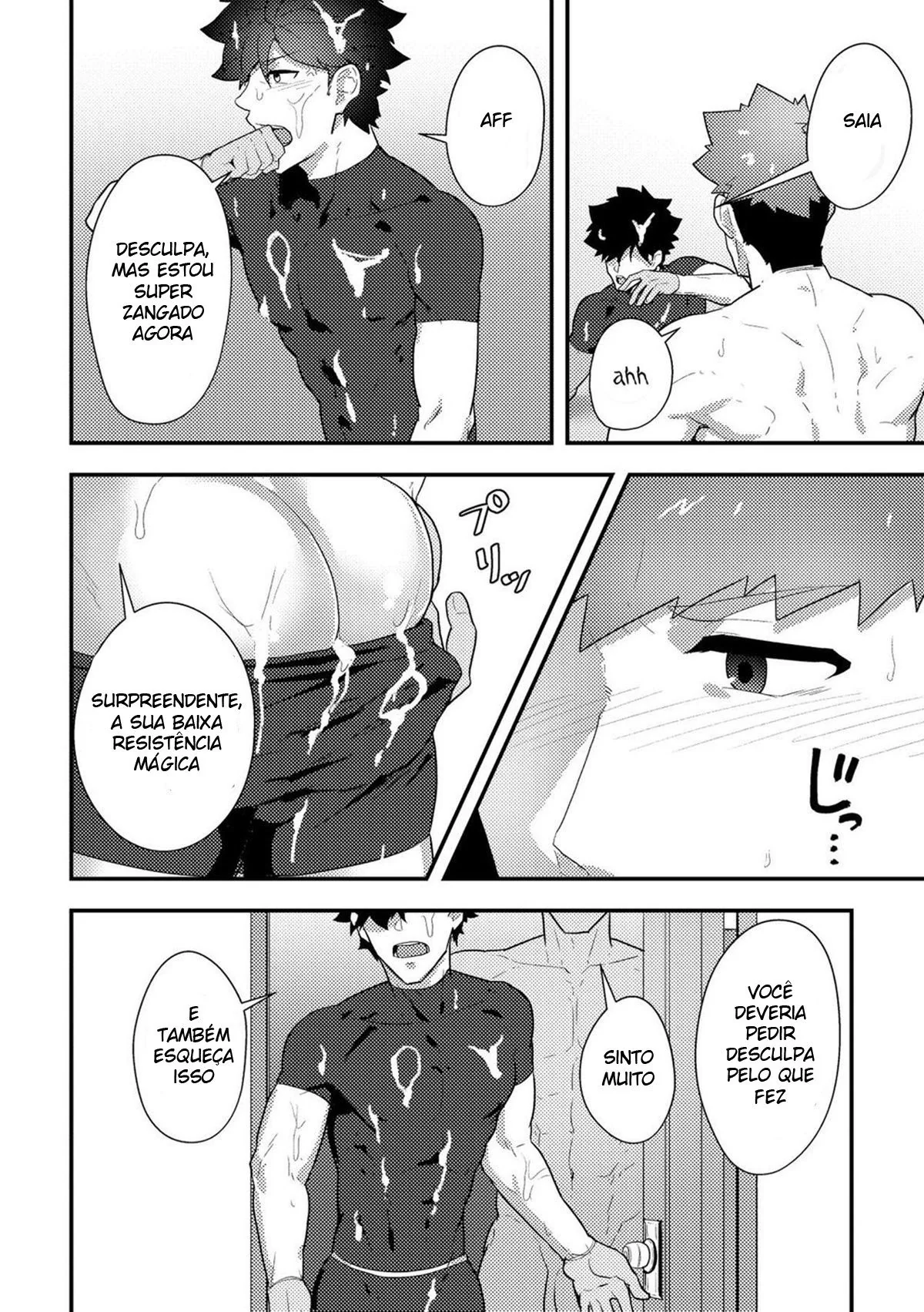 Socando a buceta da Piranha da Escola em HQ Brasileiro