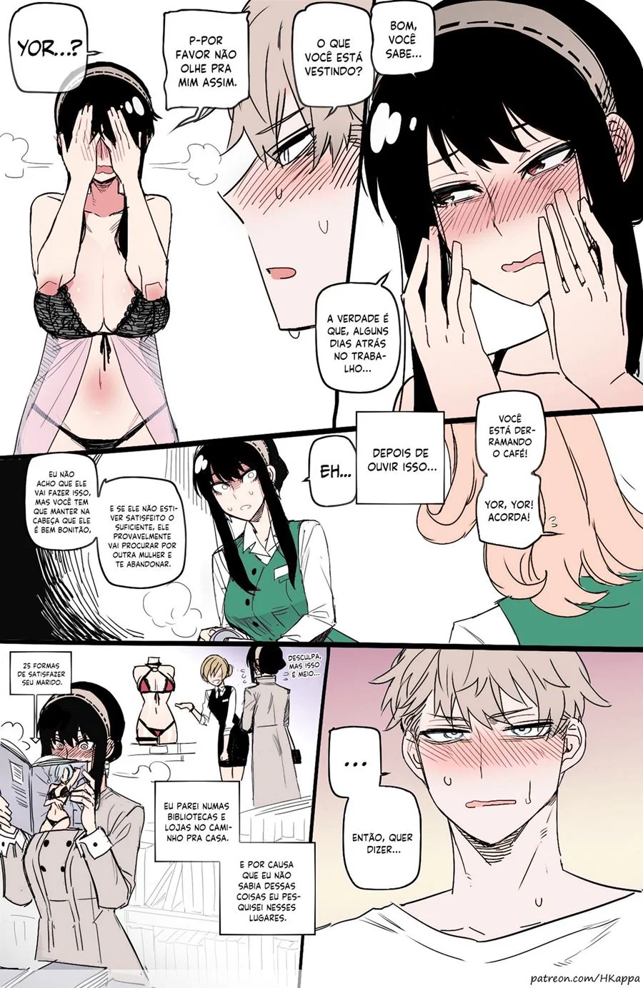 Spy x Family: Espionando as Sacanagens do Casal Safado - Em Hentai HQ