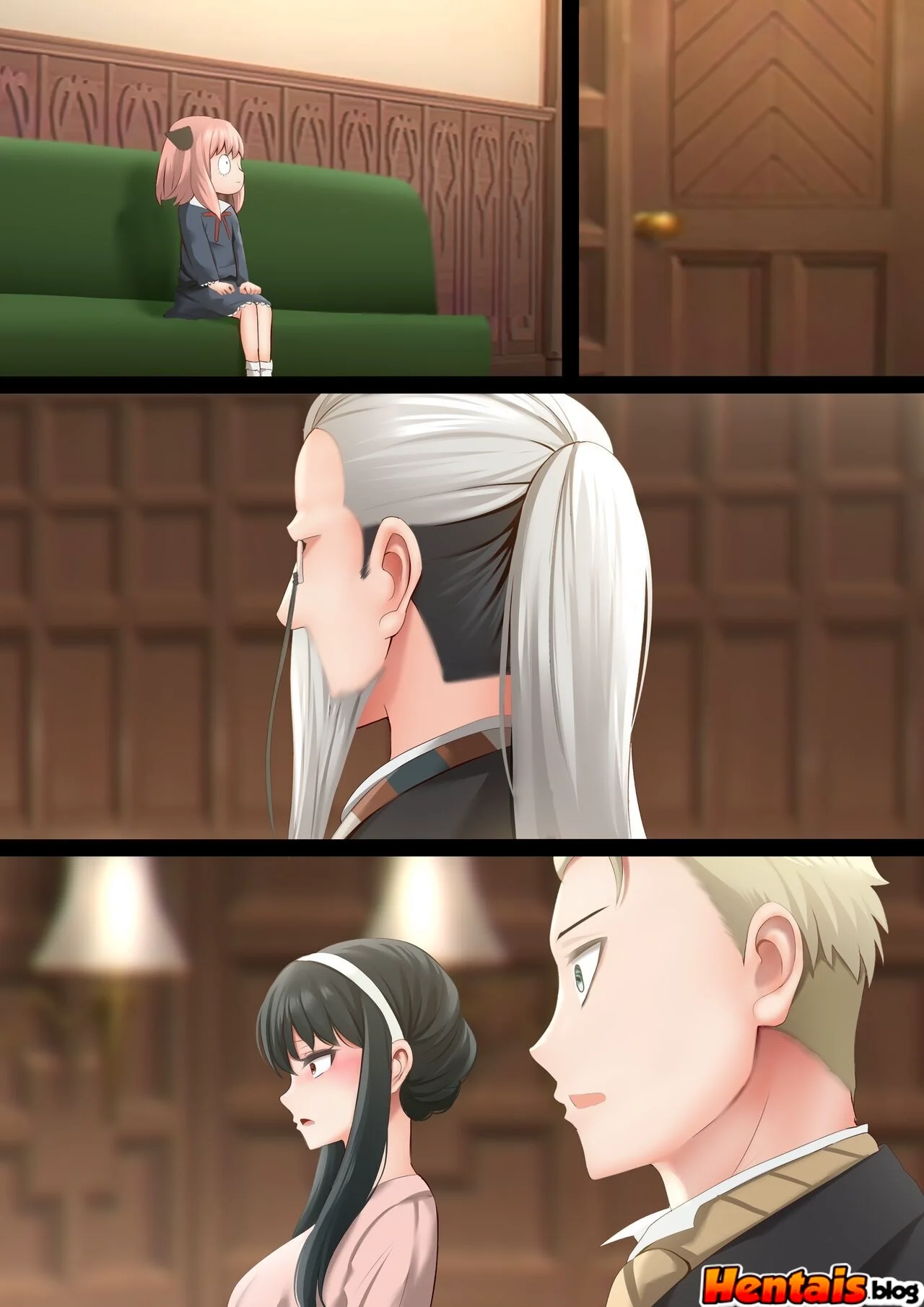 Spy x family Hentai: yor forger x loid forger - Bebida Safada em Ação! Em Hentai HQ Brasileiro