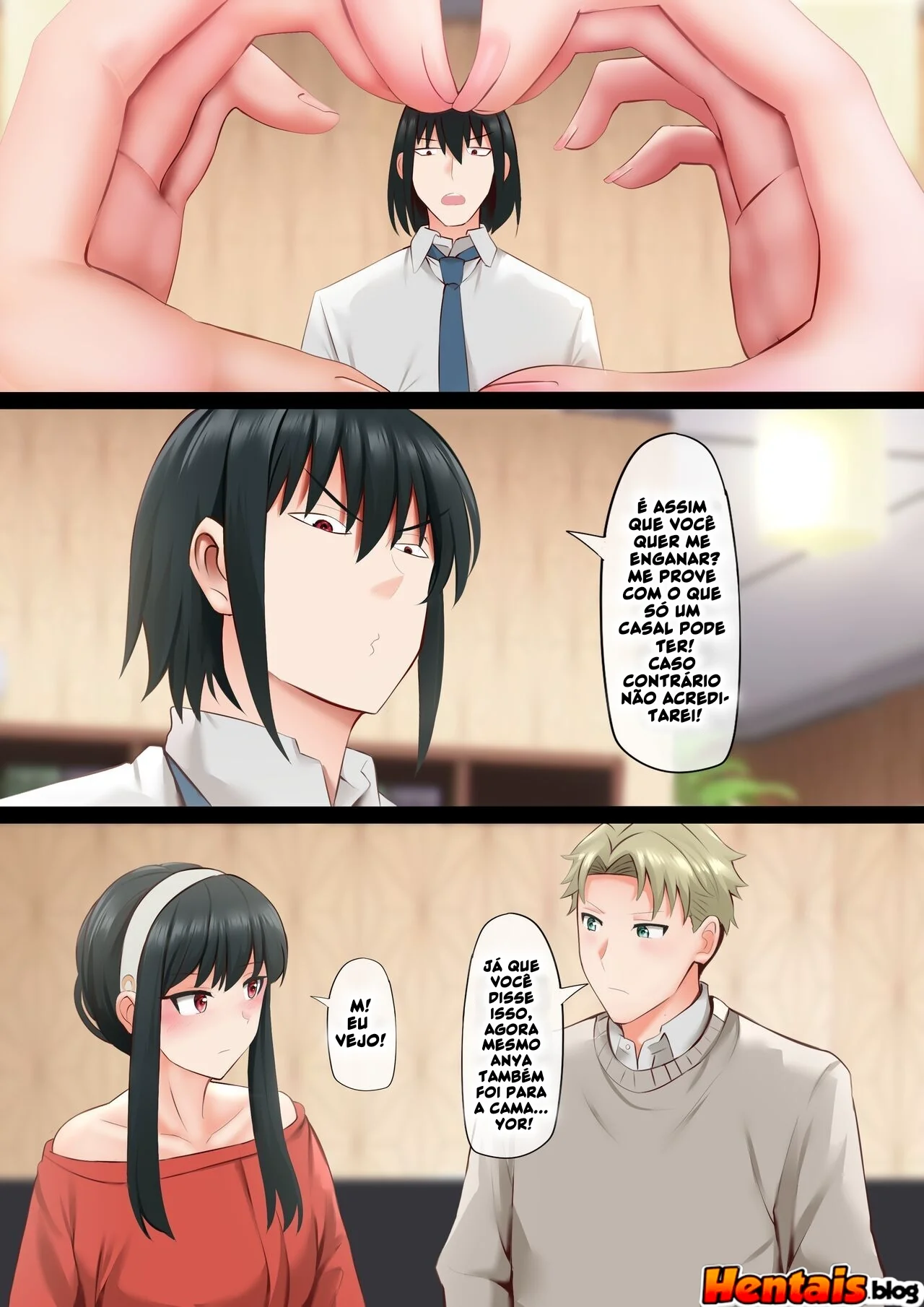 Spy x family Hentai: yor forger x loid forger - Bebida Safada em Ação! Em Hentai HQ Brasileiro