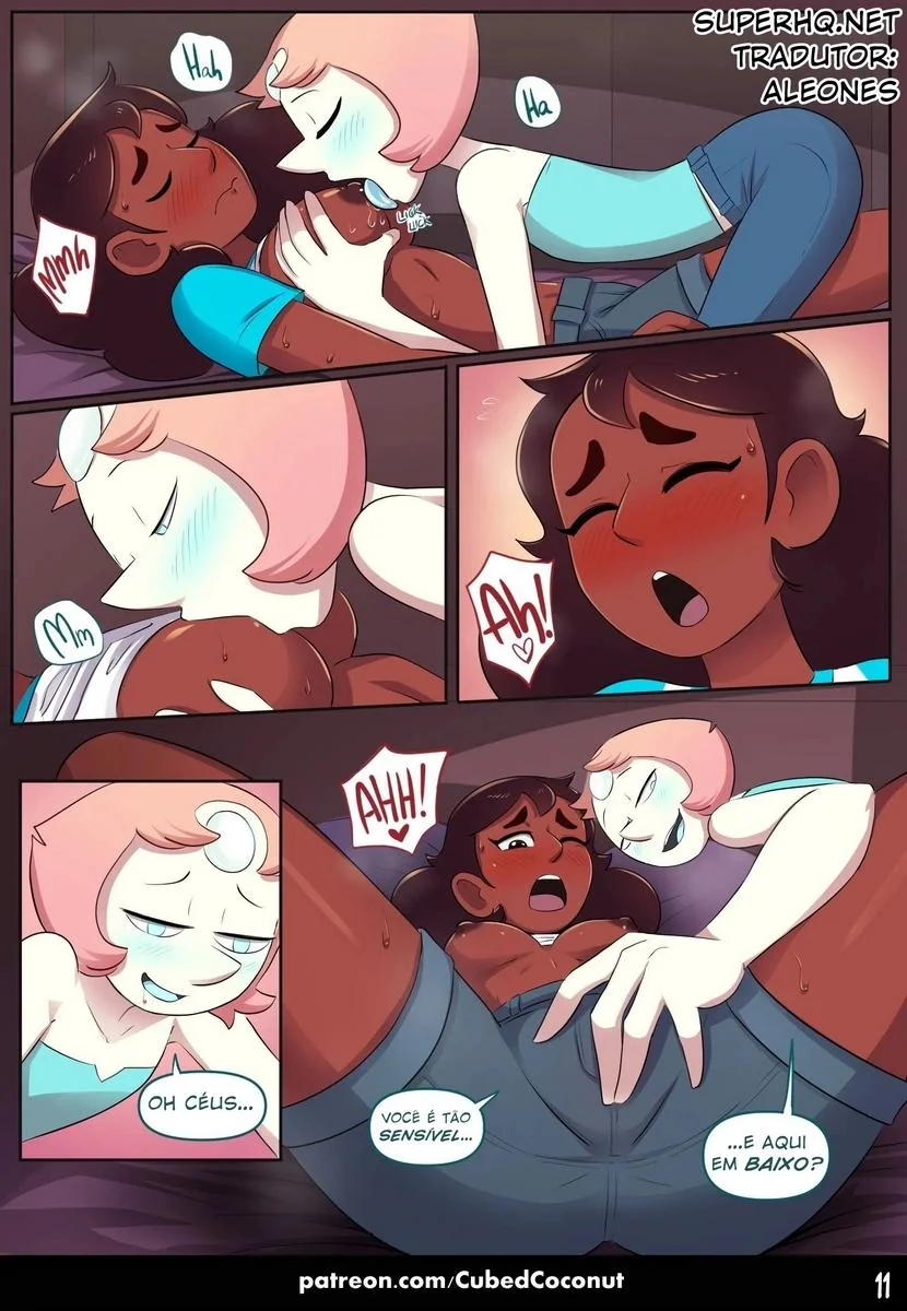 Steven Universe: A Piranha da Buceta Grande da Connie e a Rola Dura da Pérola Exibida - Hentai HQ Brasileiro