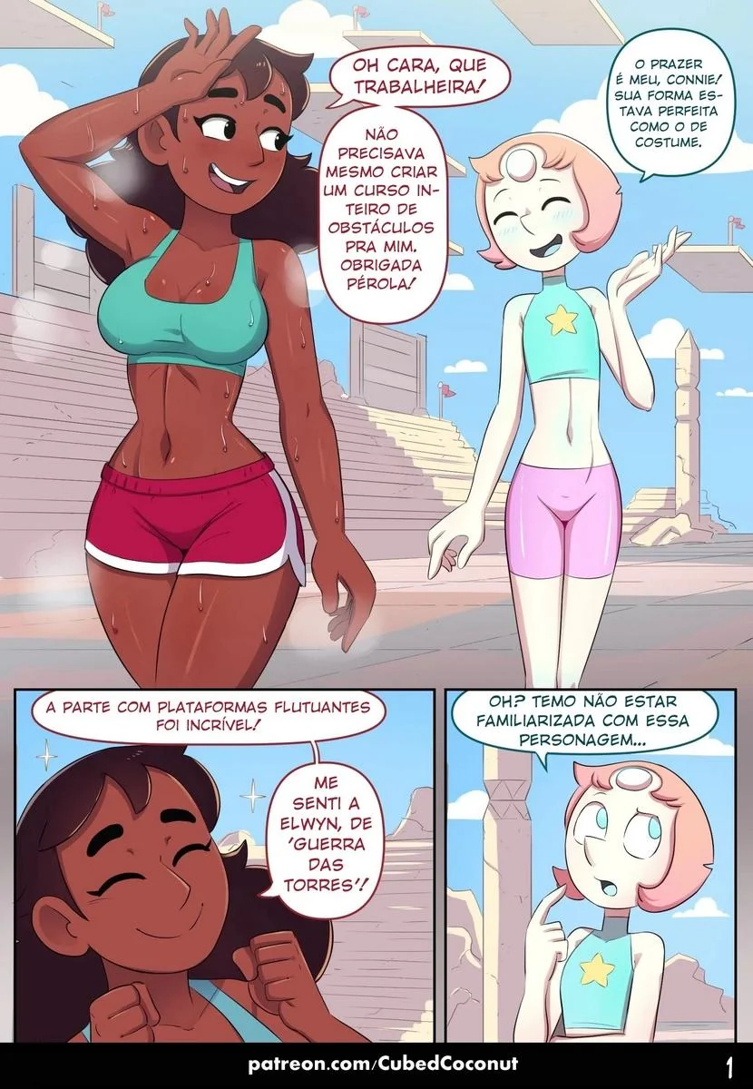 Steven Universe: A Piranha da Buceta Grande da Connie e a Rola Dura da Pérola Exibida - Hentai HQ Brasileiro