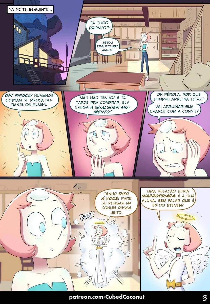 Steven Universe: A Piranha da Buceta Grande da Connie e a Rola Dura da Pérola Exibida - Hentai HQ Brasileiro
