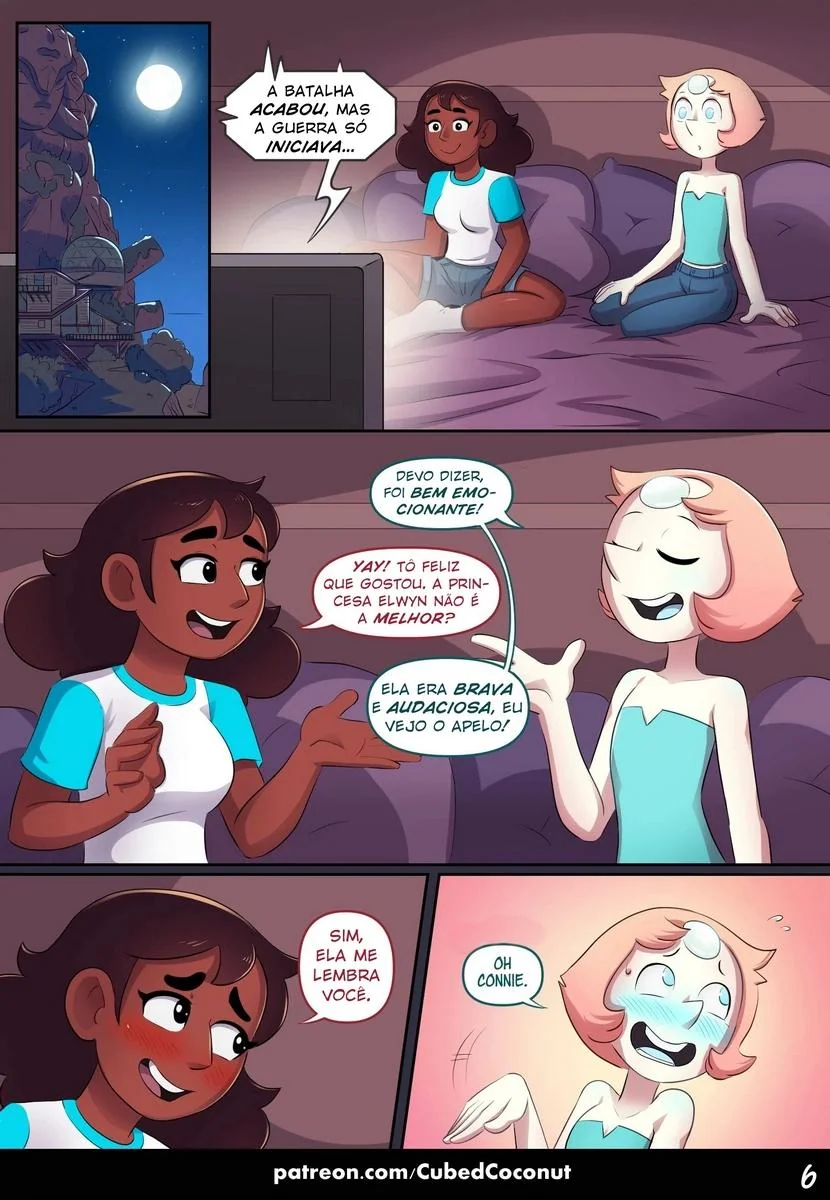 Steven Universe: A Piranha da Buceta Grande da Connie e a Rola Dura da Pérola Exibida - Hentai HQ Brasileiro