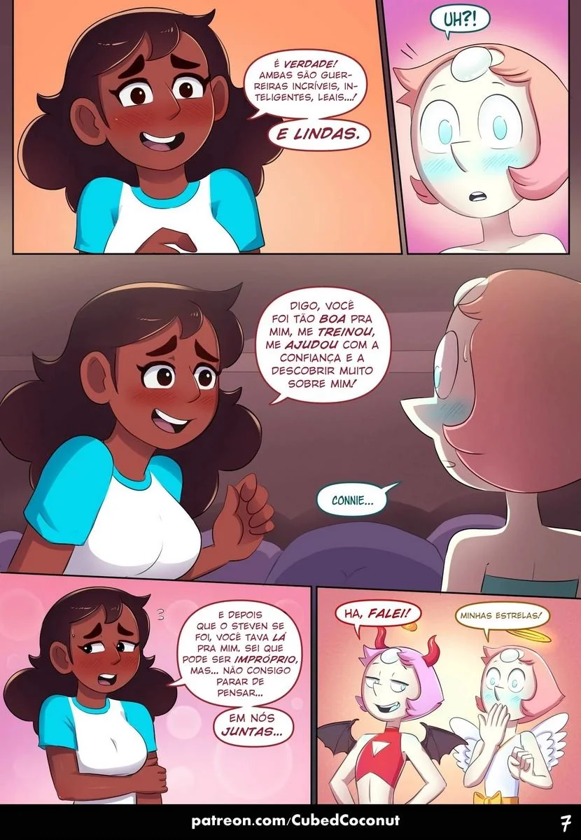 Steven Universe: A Piranha da Buceta Grande da Connie e a Rola Dura da Pérola Exibida - Hentai HQ Brasileiro