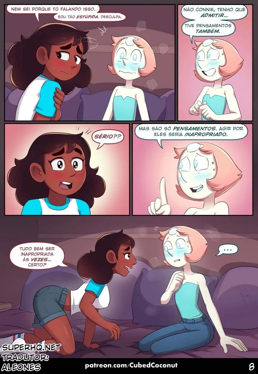 Steven Universe: A Piranha da Buceta Grande da Connie e a Rola Dura da Pérola Exibida - Hentai HQ Brasileiro
