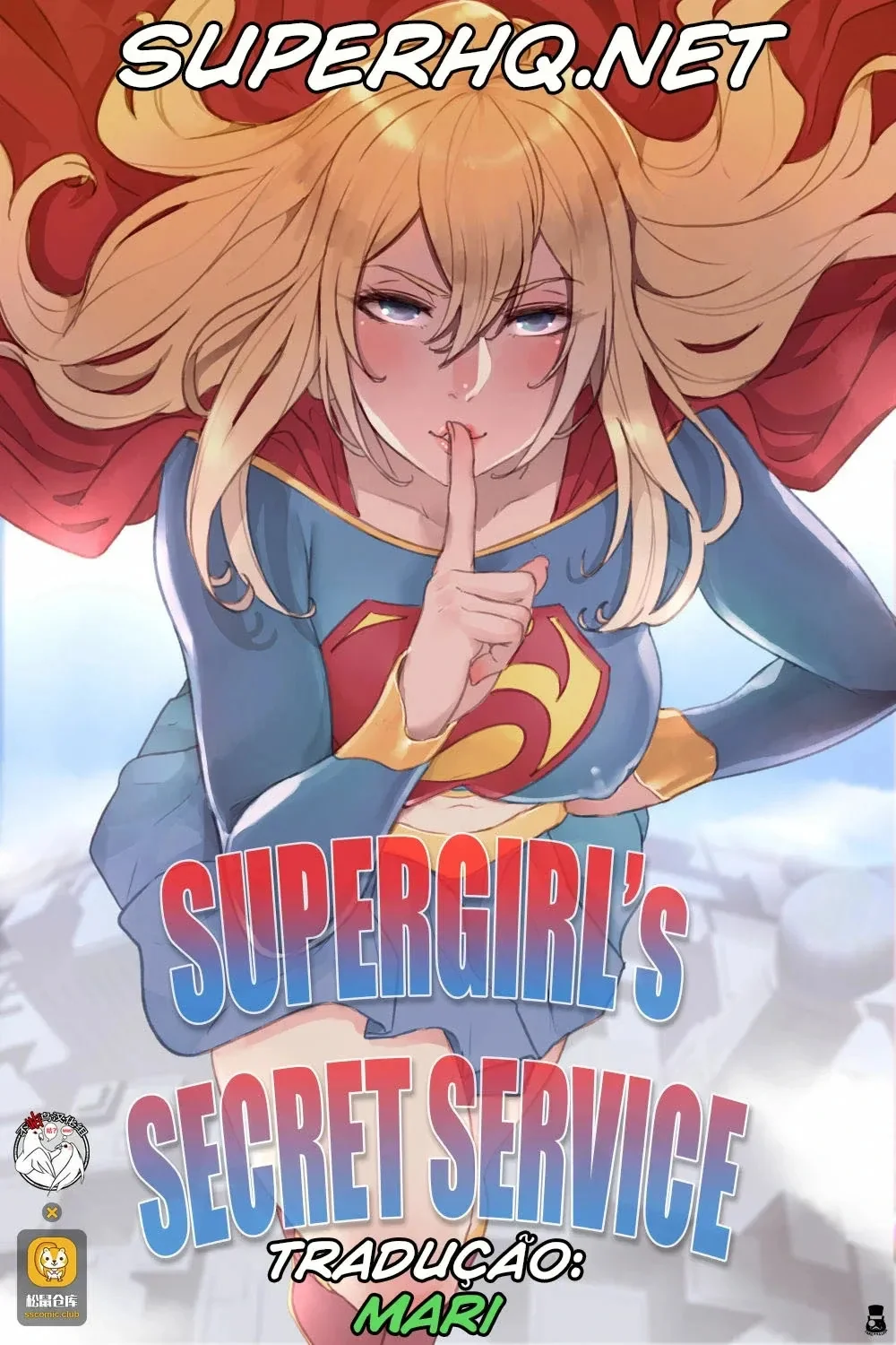 Superman Porno: Serviço Secreto da Supergirl - Fodendo a piranha da Supergirl em Hentai HQ Brasileiro