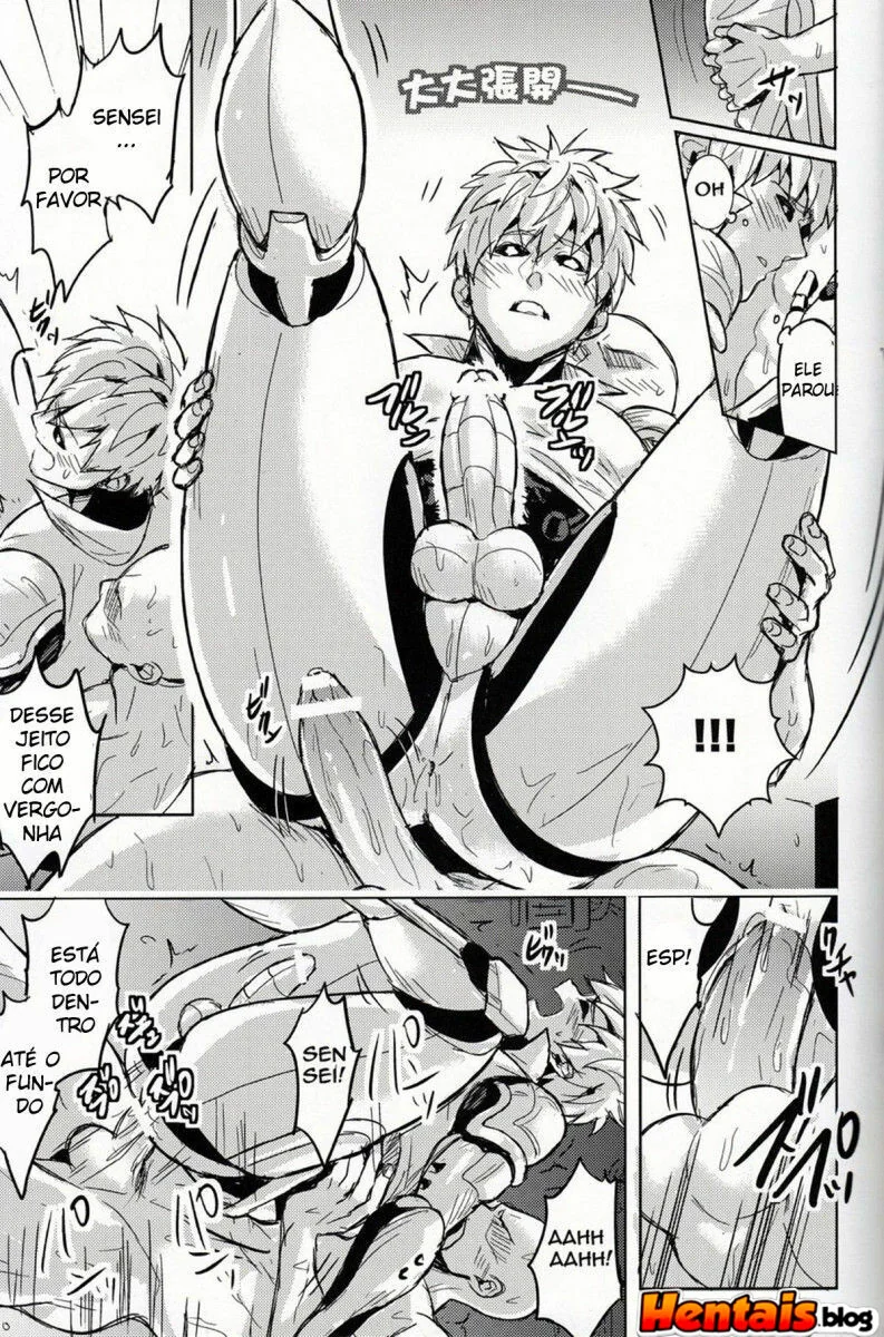 Surpresa do Genos: Saitama finalmente aliviado em hentai hq Surpresa do Genos: Saitama finalmente aliviado em hentai hq