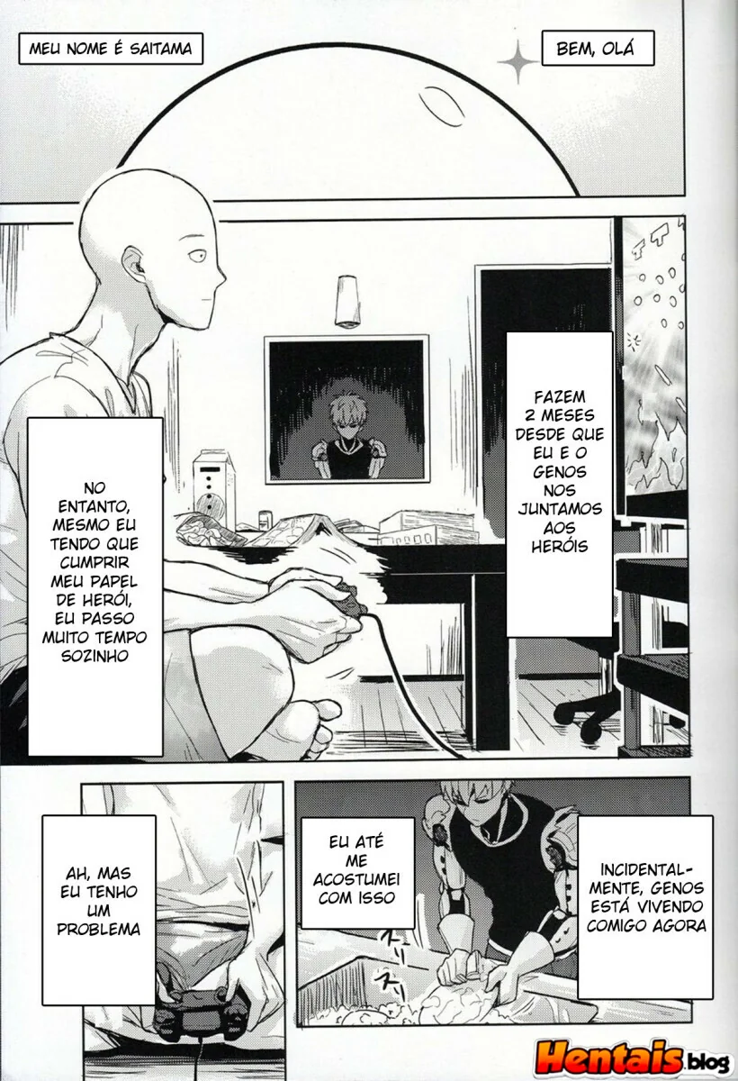 Surpresa do Genos: Saitama finalmente aliviado em hentai hq Surpresa do Genos: Saitama finalmente aliviado em hentai hq
