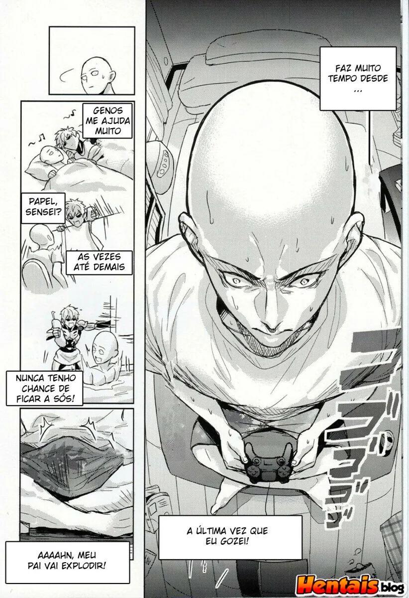 Surpresa do Genos: Saitama finalmente aliviado em hentai hq Surpresa do Genos: Saitama finalmente aliviado em hentai hq