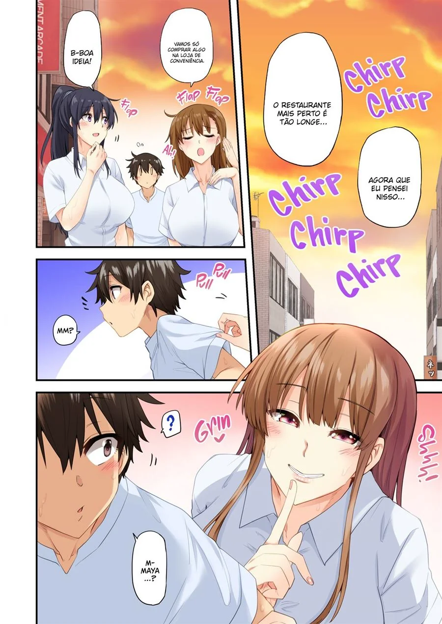 Taka e sua irmã piranhas em uma orgia proibida - Hentai HQ Brasileiro