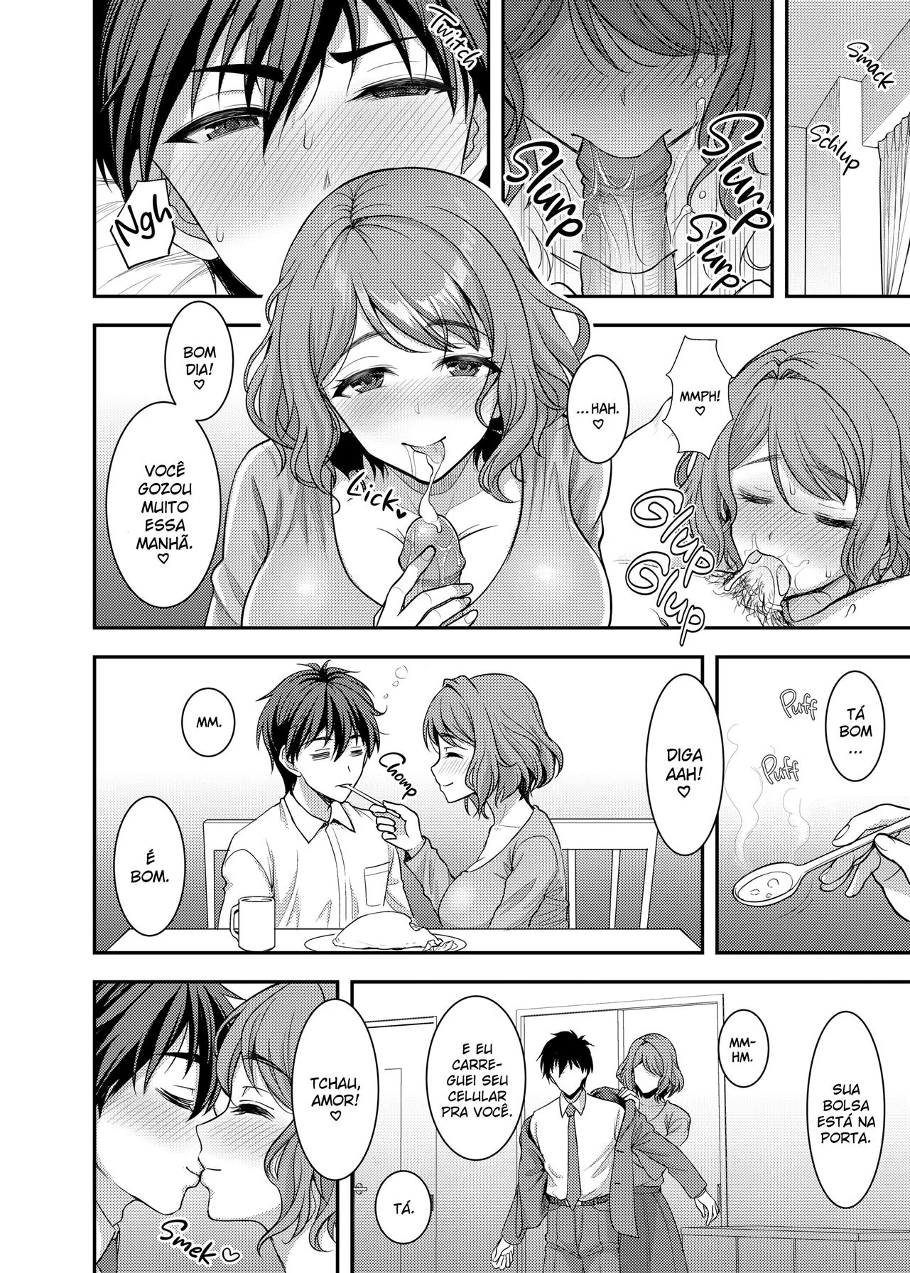 Takumi e Haruka: A Piranha Experiente e a Piroca Insegura em Hentai HQ Brasileiro