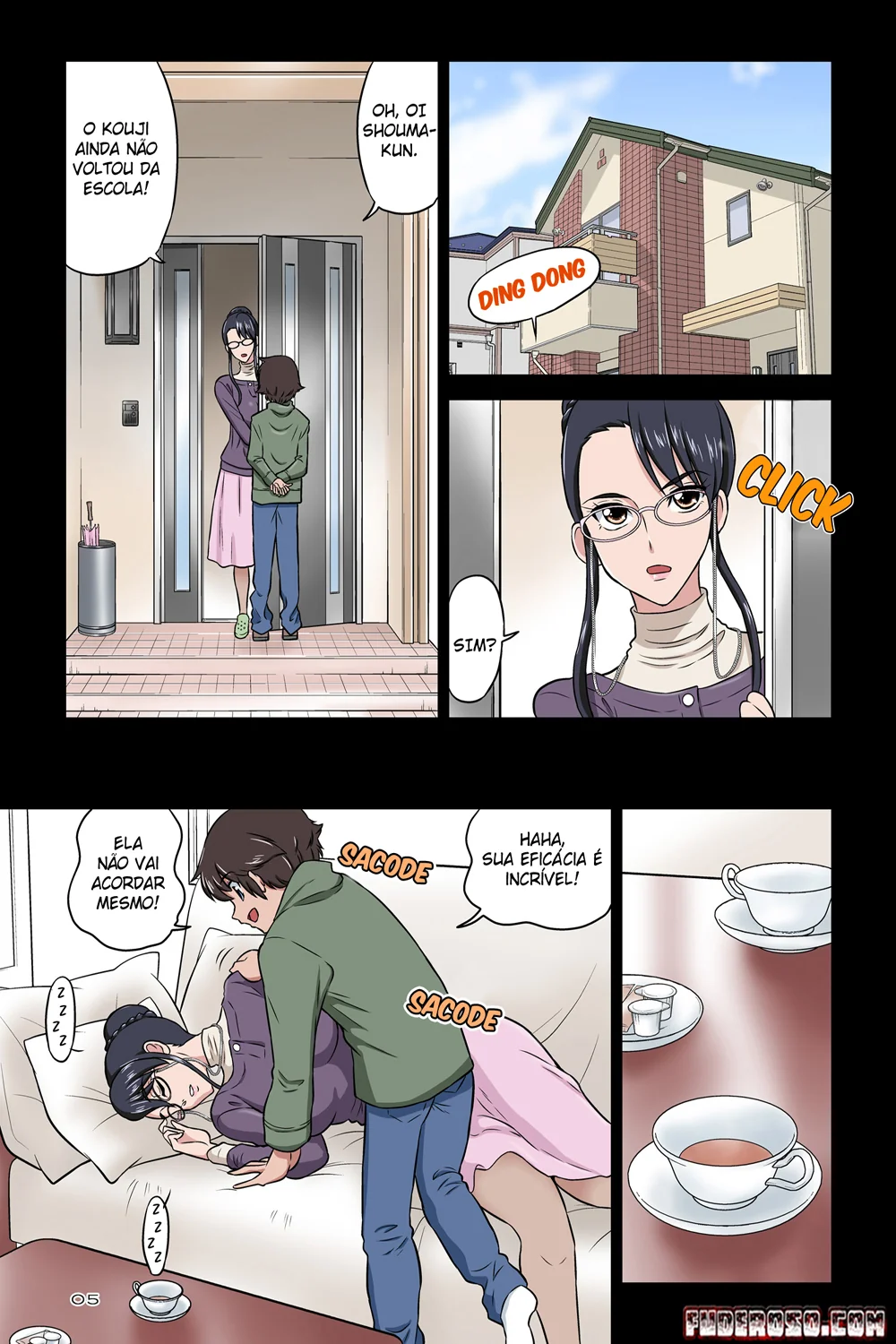 Tia Chikako sendo abusada pelo Sobrinho Tarado - Hentai HQ Brasileiro