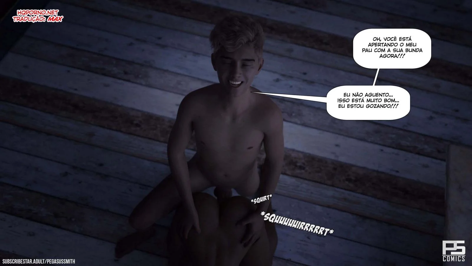 Tia Kelly: A Tentação na Ilha - Hentai HQ Brasileiro