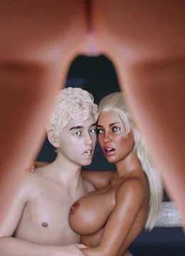 Tia Kelly: A Tentação na Ilha - Hentai HQ Brasileiro