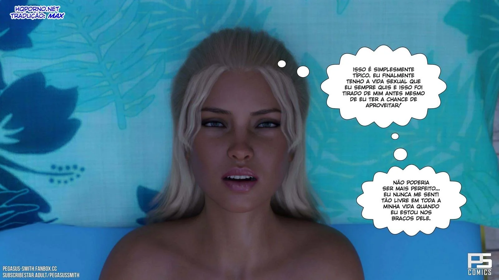 Tia Kelly: A Tentação na Ilha - Hentai HQ Brasileiro