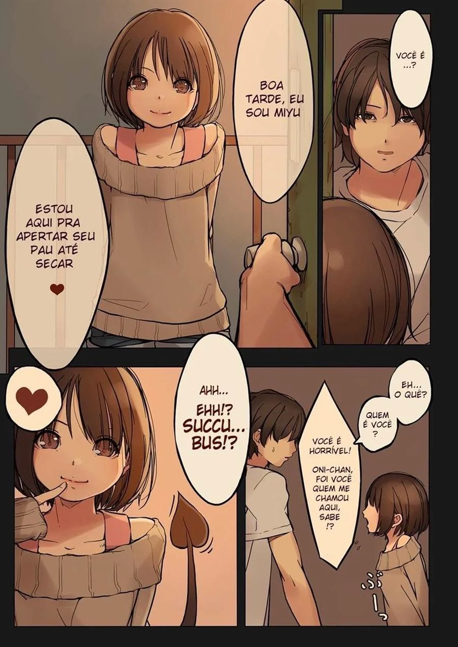 Tiny Evil Fudendo a Succubus: A Última Transa Antes do Fim - Hentai HQ Brasileiro