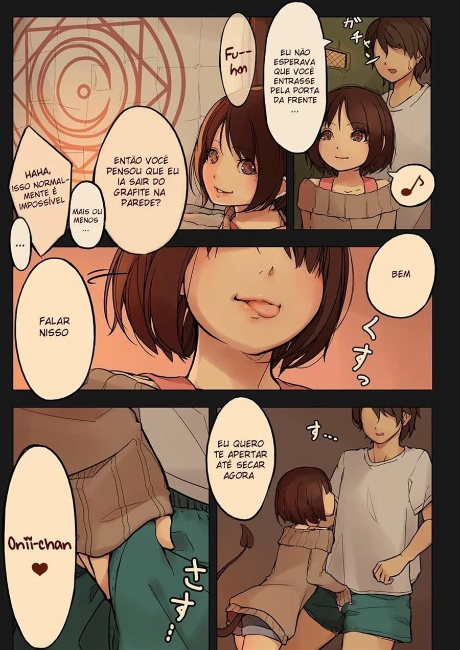 Tiny Evil Fudendo a Succubus: A Última Transa Antes do Fim - Hentai HQ Brasileiro