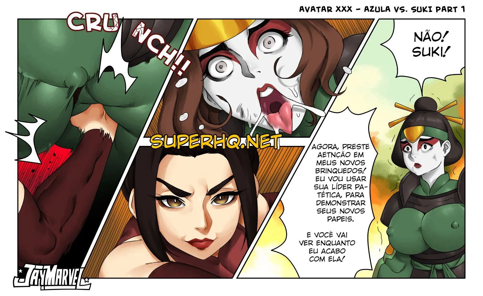 Toph e a Pica Sem Pena | Em Hentai HQ Brasileiro