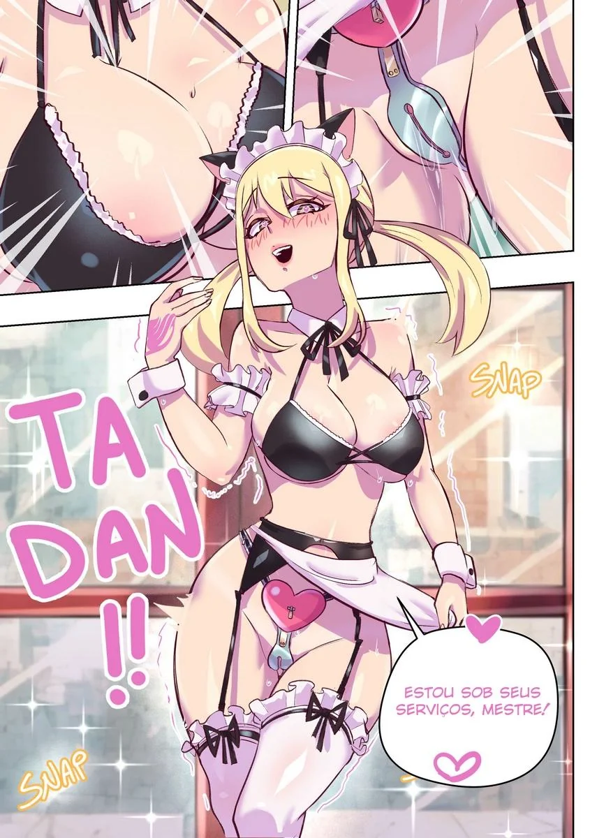 Troca de Corpos Hentai em Fairy Tail: Intensidade na Rola e Buceta em HQ Brasileiro